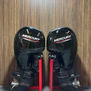 150 HP Twin Mercury EFI outboard engine