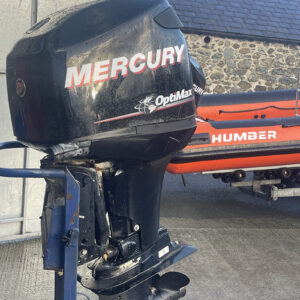 Used 125Hp Mercury Optimax Long Shaft Two Stroke Direct Injection Electric Start Remote Control Ptt 477Hours
